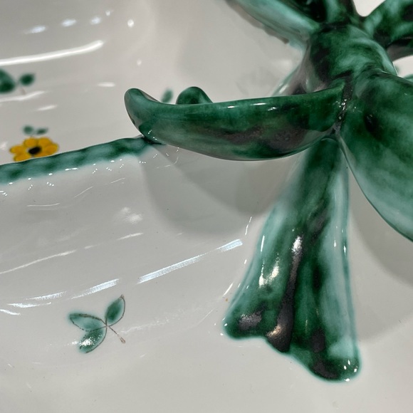 VINTAGE RARE GMUNDNER Keramik Serving Dish Made In Austria - Picture 5 of 8